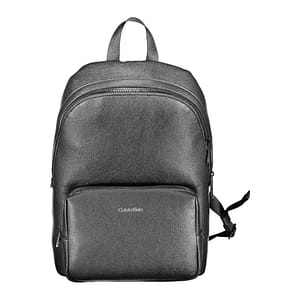 Calvin Klein Nero Poliuretano Men Backpack