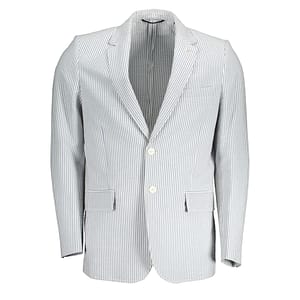 Gant White Cotton Men's Jacket