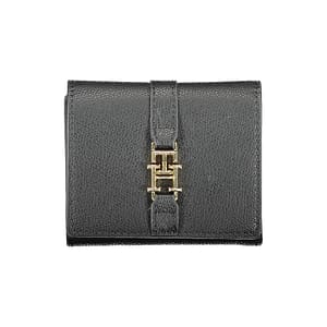Tommy Hilfiger Black Polyurethane Women Wallet