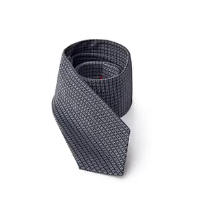 Jil Sander Gray Silk Tie