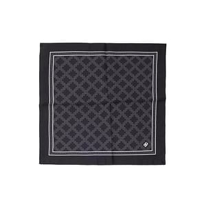 Dolce & Gabbana Black Silk Pocket Square
