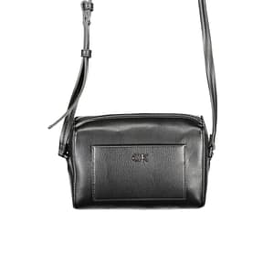 Calvin Klein Black Polyester Women Shoulder Bag