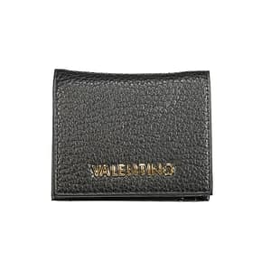 Mario Valentino Black Polyurethane Women Wallet