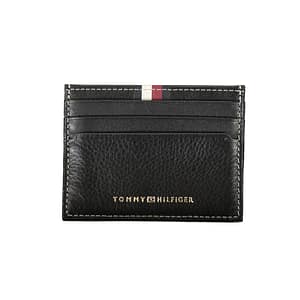 Tommy Hilfiger Nero Leather Mens Wallet Holder