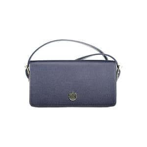 Tommy Hilfiger Blue Polyurethane Women Handbag