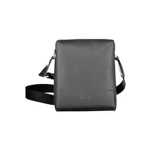 Calvin Klein Black Polyurethane Men Shoulder Bag