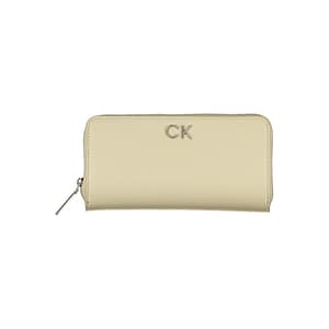 Calvin Klein Beige Polyurethane Women Wallet