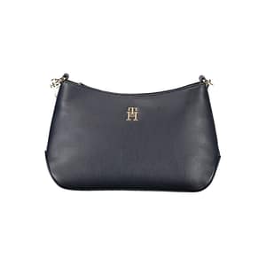 Tommy Hilfiger Blue Polyester Women Shoulder Bag