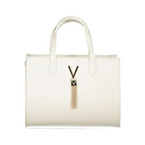 Mario Valentino White Polyurethane Women Handbag