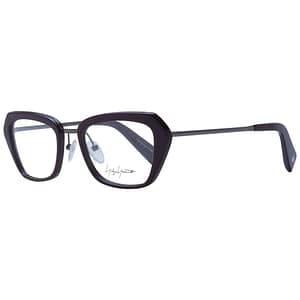 Yohji Yamamoto Burgundy Metal & Plastic Glasses (Frames)