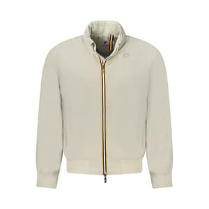 K-WAY Beige Nylon Jackets & Coat