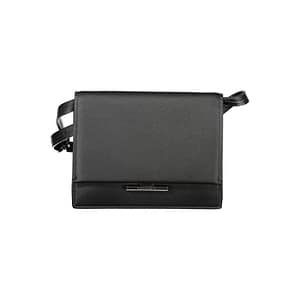 Calvin Klein Nero Poliuretano Woman Shoulder Bag