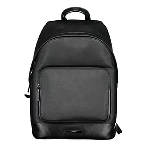 Calvin Klein Black Polyester Men Backpack