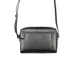 Calvin Klein Black Polyester Women Shoulder Bag