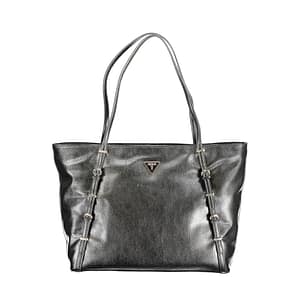 Guess Jeans Black Polyurethane Women Handbag