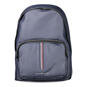 Tommy Hilfiger Blue Polyurethane Men's Backpack