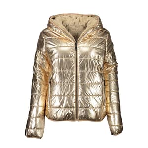 U.S. POLO ASSN. Gold Nylon Women's Jacket