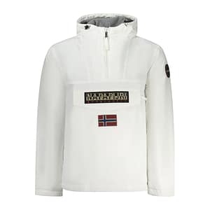 Napapijri White Polyamide Men's Jacket