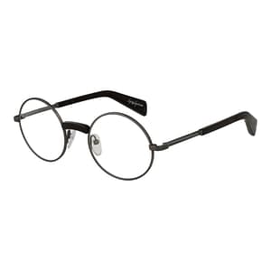 Yohji Yamamoto Gray Metal Glasses (Frames)