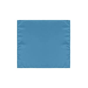 Dolce & Gabbana Light Blue Silk Pocket Square
