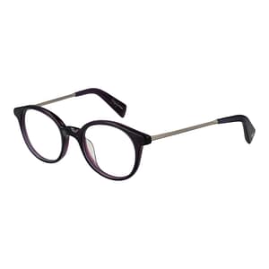 Yohji Yamamoto Purple Metal & Plastic Glasses (Frames)