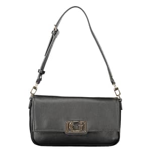 Guess Jeans Nero Poliuretano Women Handbag