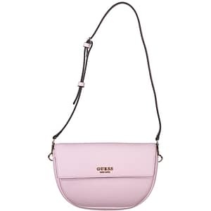 Guess Jeans Rosa Poliuretano Women Handbag
