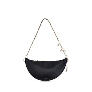ChloƩ Black Calf Leather Bos Taurus Shoulder Bag