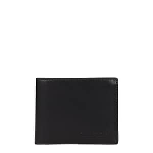Testoni Black Leather Wallet