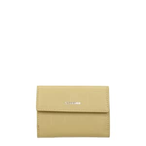 Jil Sander Yellow Leather Wallet