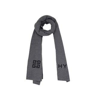 Givenchy Gray Wool Scarf