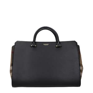 Burberry Black Leather Handbag