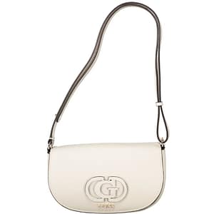 Guess Jeans Bianco Polyurethane Women Handbag