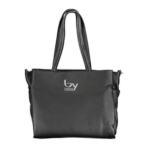 BYBLOS Black Polyurethane Women's Handbag