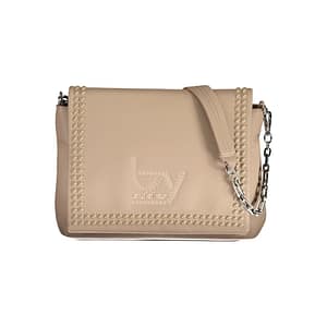 BYBLOS Beige Polyurethane Women's Shoulder Bag