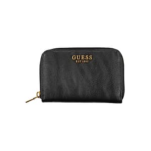 Guess Jeans Nero Poliuretano Women Wallet