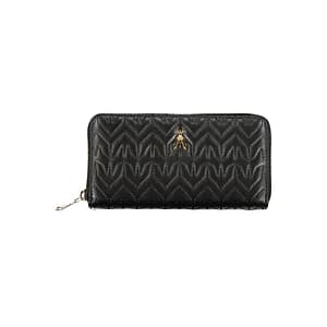 Patrizia Pepe Black Polyurethane Women Wallet