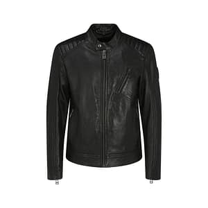 Belstaff Black Leather Jacket