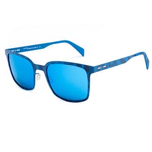 Italia Independent Blue Metal Sunglasses