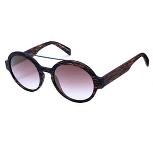 Italia Independent Brown Acetate Sunglasses