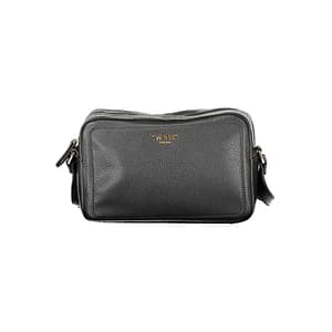 Twinset Black Polyurethane Women's Camera Bag