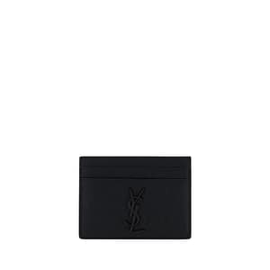 Saint Laurent Black Goatskin Wallet