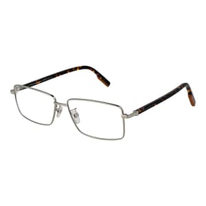 Ermenegildo Zegna Silver Metal Glasses (Frames)