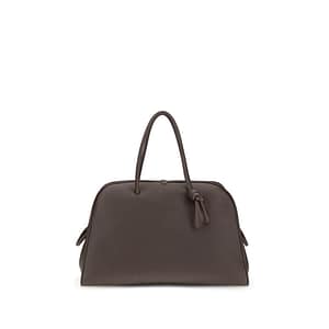 Jacquemus Brown Calf Leather Bos Taurus Handbag