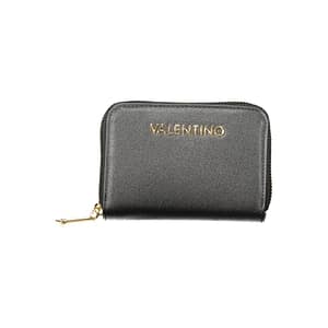Mario Valentino Black Polyurethane Women Wallet