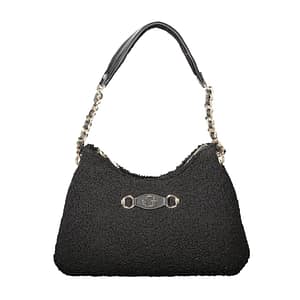 Guess Jeans Nero Polyester Women Handbag