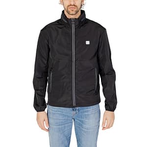 Armani Exchange Black Polyester Shell Jacket