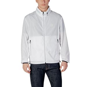 Armani Exchange White Polyester Shell Jacket