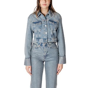 Only Light Blue Organic Cotton Denim Jacket