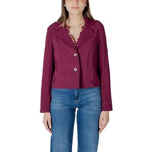 Street One Purple Viscose Parka